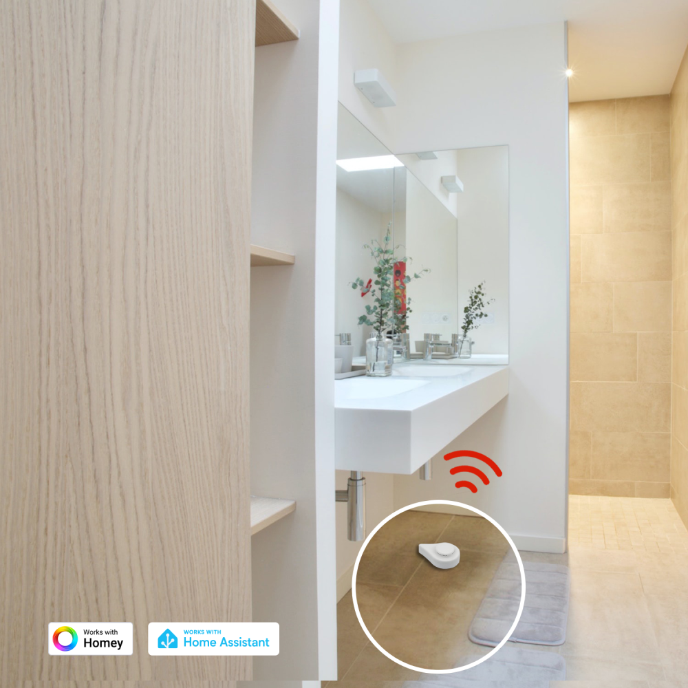 THIRDREALITY Water Leak Sensor – Zigbee Water Leak Sensor
