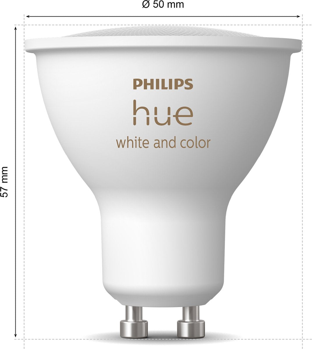 Philips Hue White and Color Ambiance GU10 - 400 Lumen Bluetooth (3-pack)