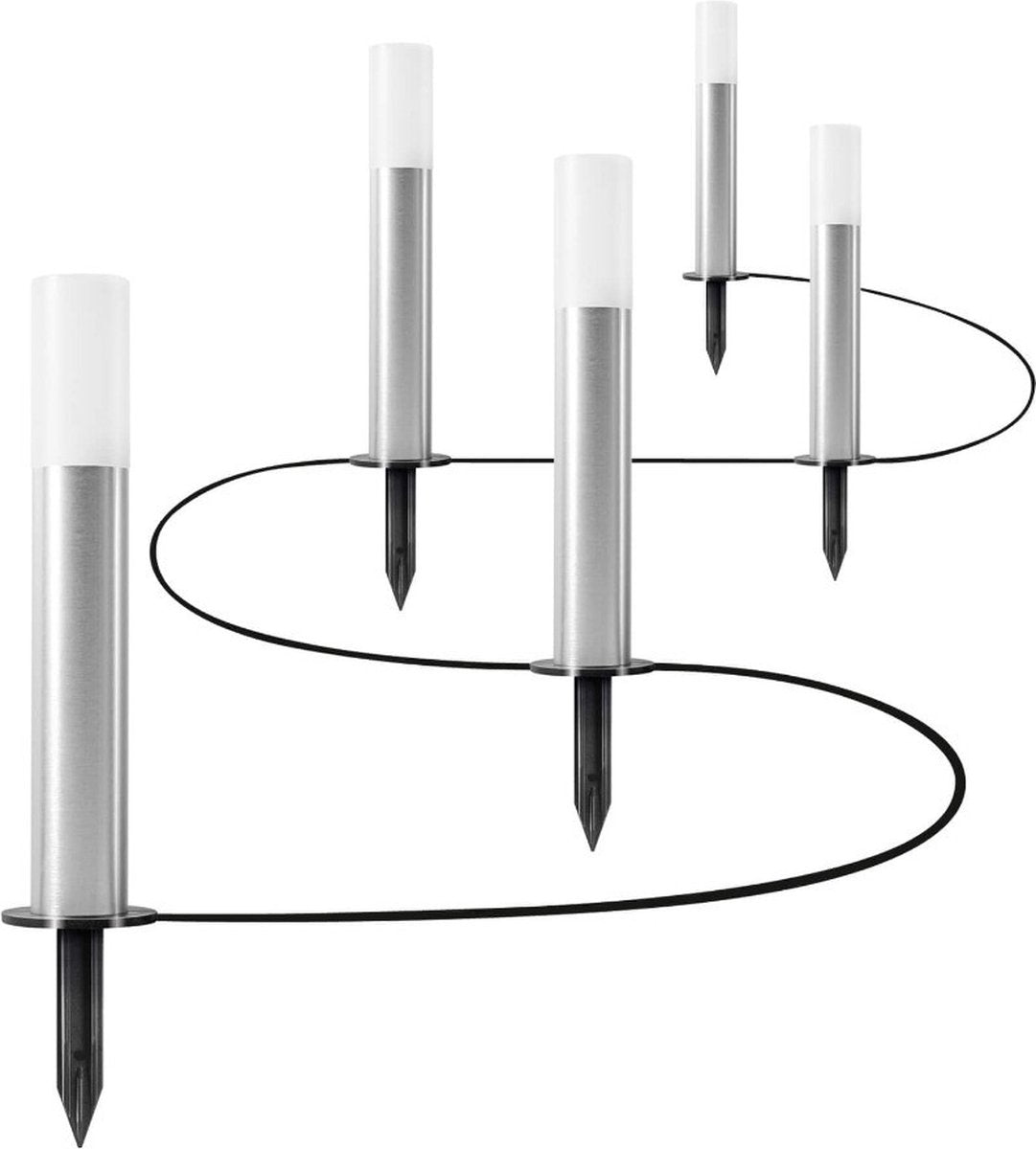 LEDVANCE SMART+ Gardenpole LED RGBW | Zigbee | Basis Set 5 stuks