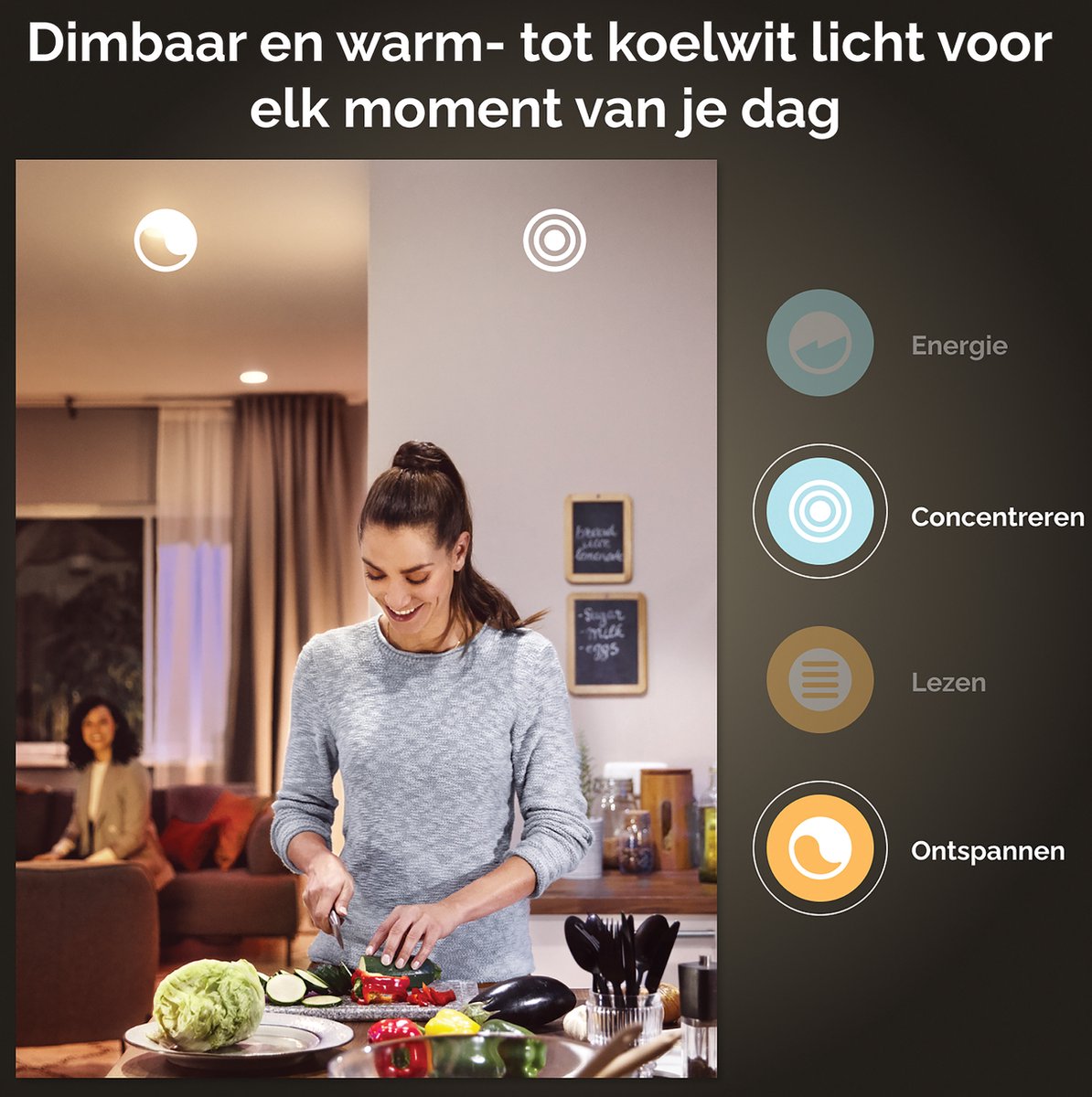 Philips Hue Starter Kit: 3x White & Color Ambiance GU10 + Bridge 2.0