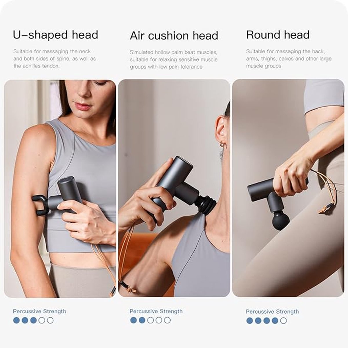 Yunmai Mini Magic Touch Massage Gun – Compact, Quiet & 66 Days Battery Life
