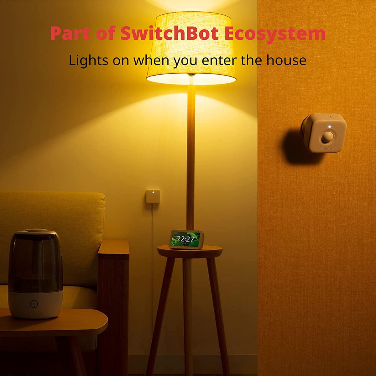 SwitchBot Motion Sensor | Smart motion sensor with light sensor