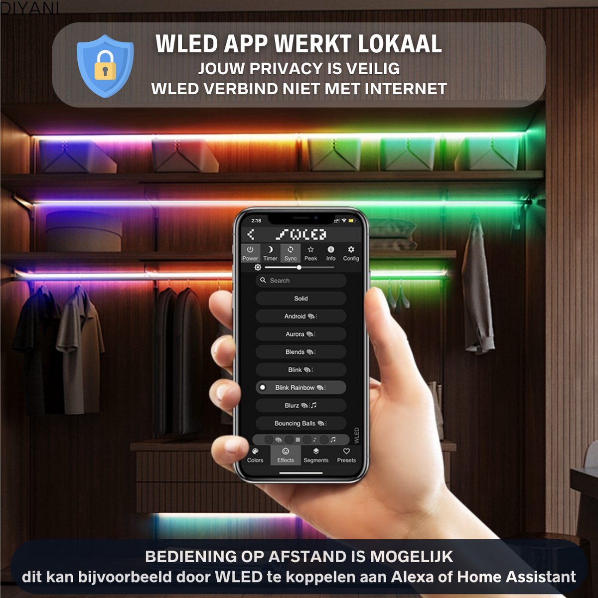 DIYANI | ESP32 WLED Controller