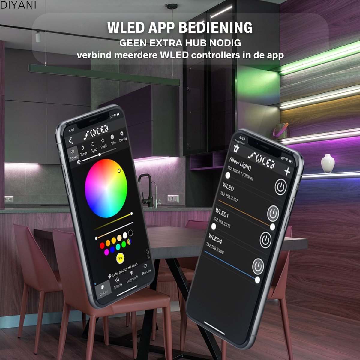 DIYANI | ESP32 WLED Controller