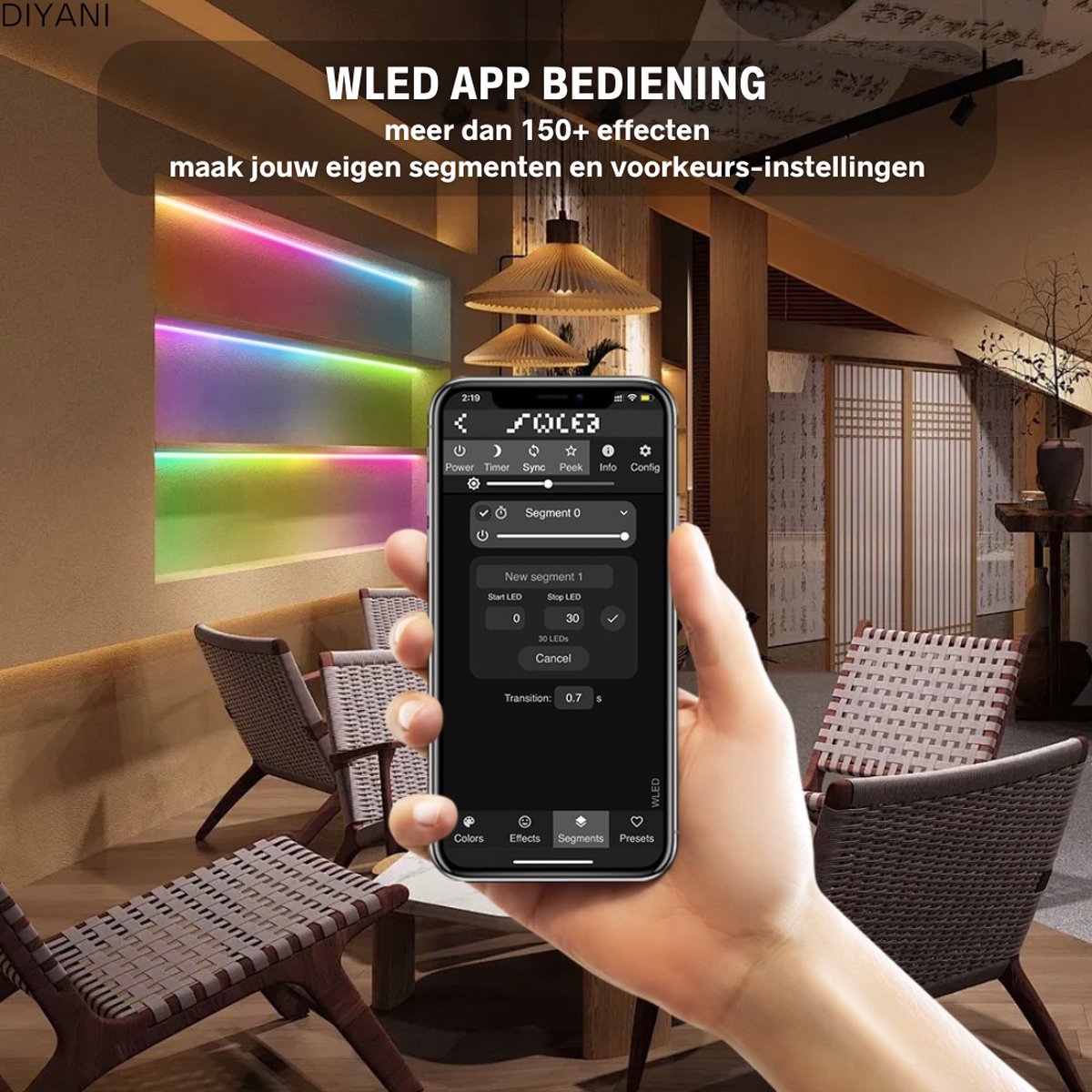 DIYANI | ESP32 WLED Controller