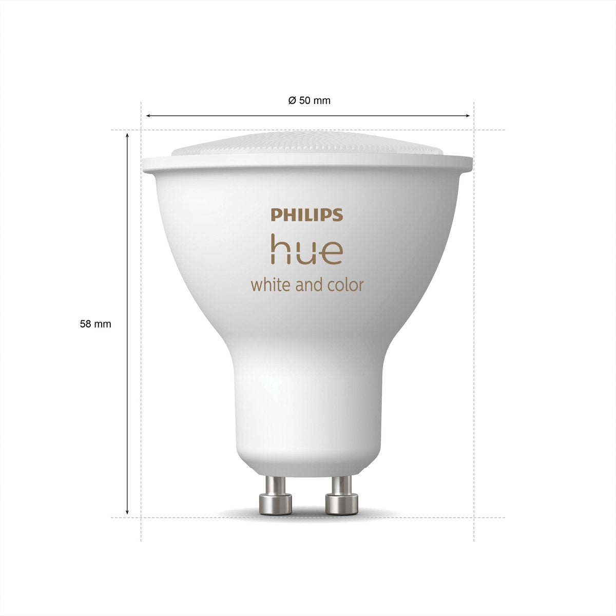 Philips Hue Starter Kit: 3x White & Color Ambiance GU10 + Bridge 2.0