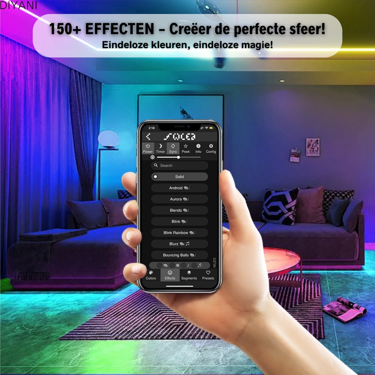 DIYANI | ESP32 WLED Controller