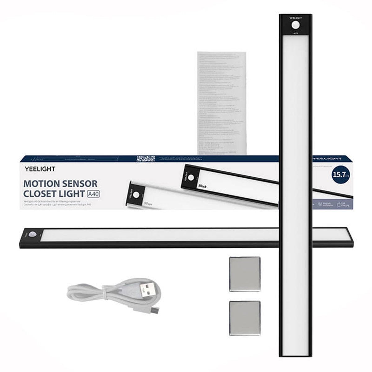 Yeelight Motion Sensor Closet Light A40 – Oplaadbare kastverlichting