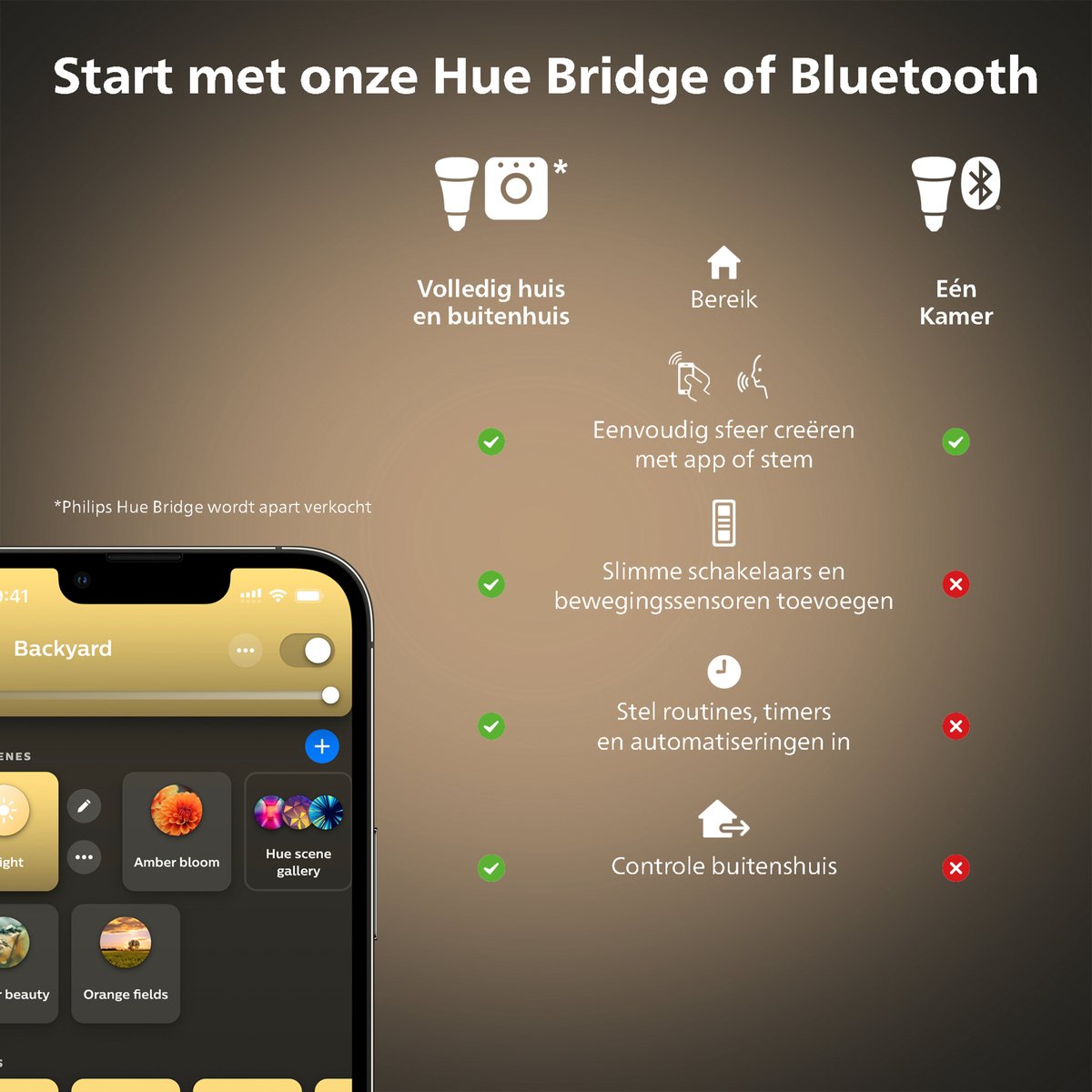 Philips Hue White Ambiance E27 - 1100 Lumen Bluetooth (1-pack)