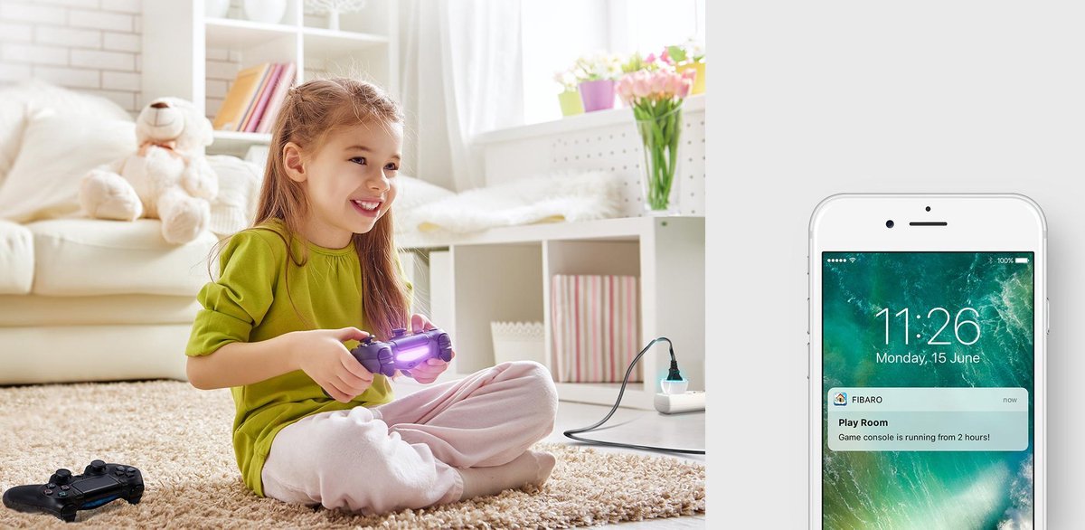 FIBARO Wall Plug | Z-Wave | mit Strommessung | Typ E (BE & FR)