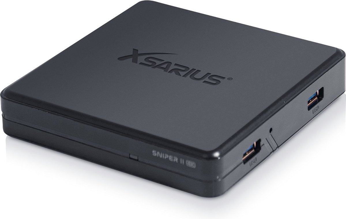 Xsarius Sniper 2 UHD 4K – Supersnelle IPTV Set-Top Box voor Ultra HD Entertainment