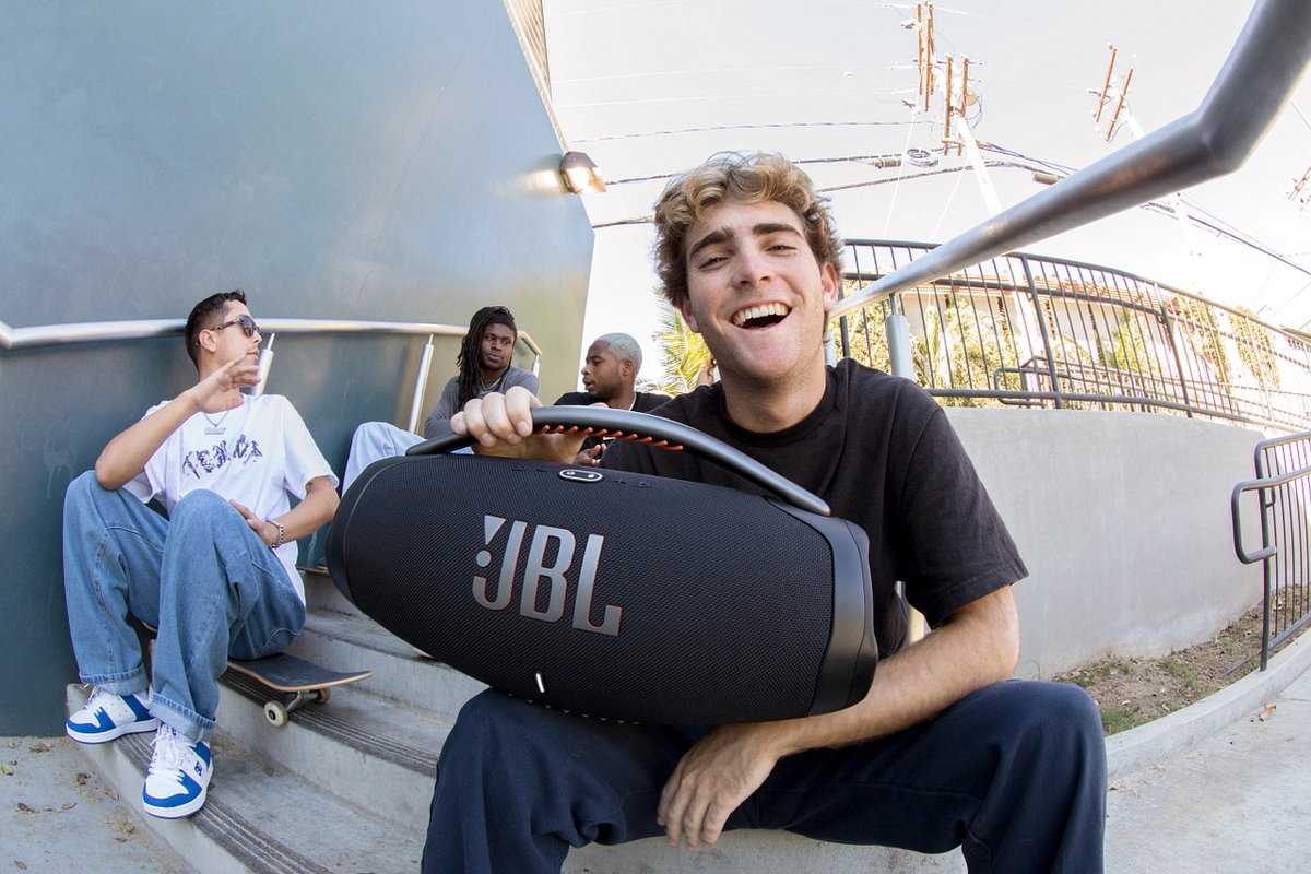 JBL Boombox 3 - Bluetooth Speaker - Zwart