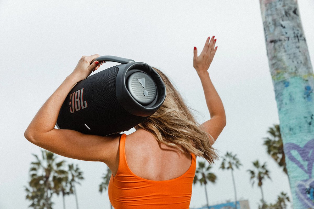 JBL Boombox 3 - Bluetooth Speaker - Zwart