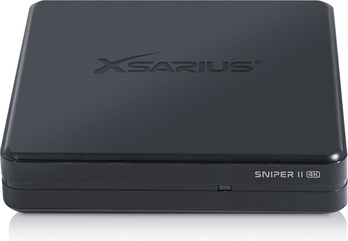 Xsarius Sniper 2 UHD 4K – Supersnelle IPTV Set-Top Box voor Ultra HD Entertainment