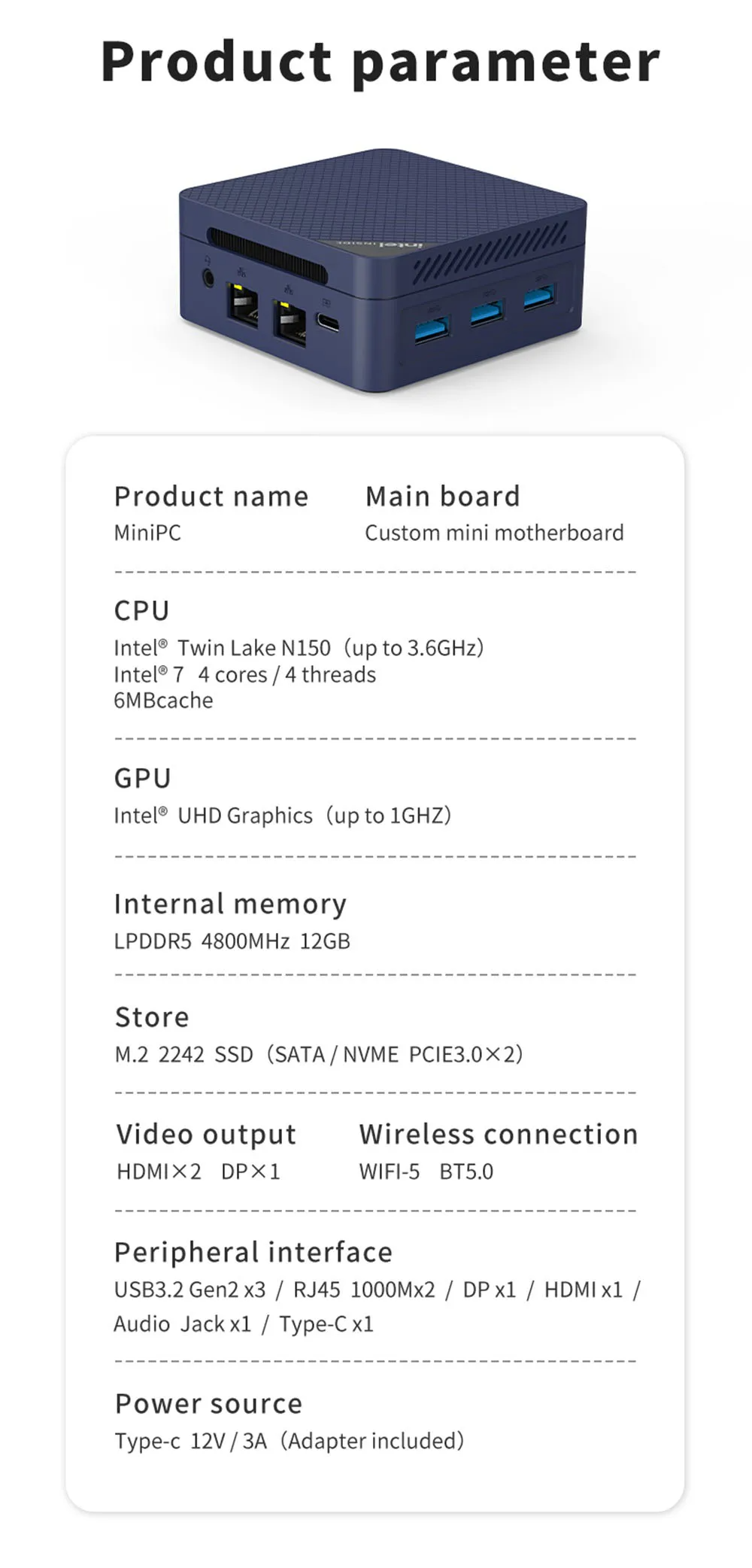 Smart Home Server (MLLSE G2 Pro) – HAOS pre-installed