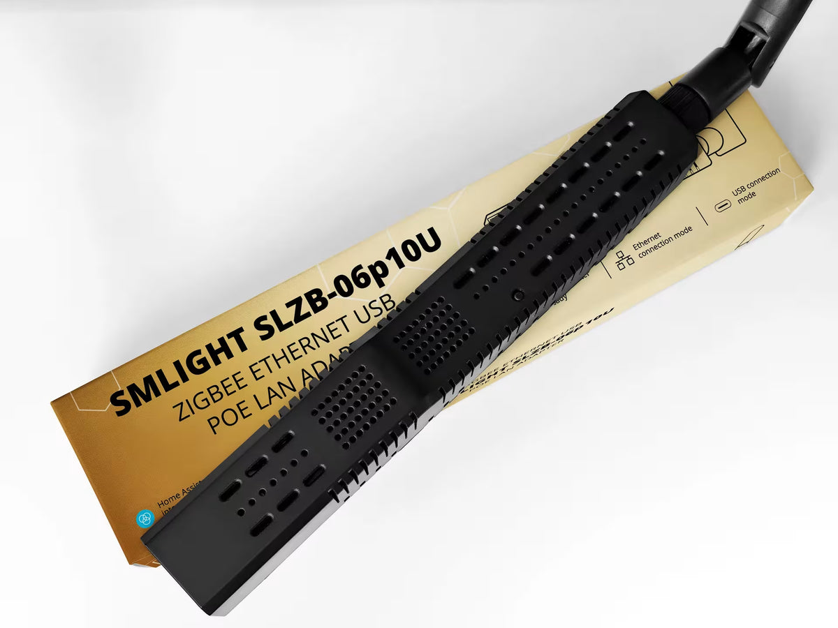 SMLIGHT SLZB-06p10U | Ethernet PoE & Wi-Fi Zigbee 3.0 of Thread Coördinator