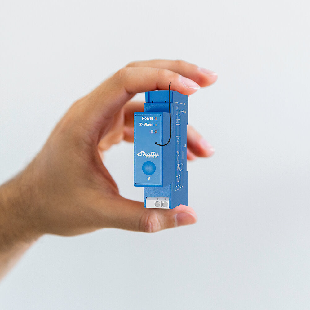 Shelly Wave Pro 1 | Z-Wave DIN rail switch 16A