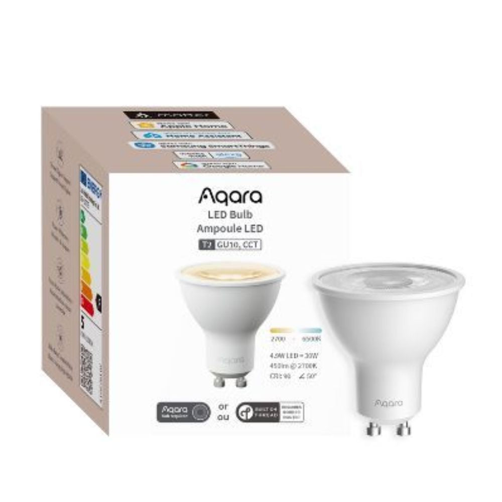 Aqara LED Spot T2 | GU10 | CCT | 2700-6500K | 450 lumen | 4.9W