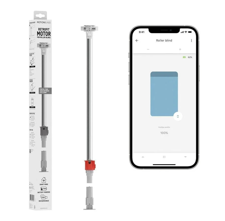 MotionBlinds Upgrade Kit – Retrofit Rolgordijnmotor 433 MHz