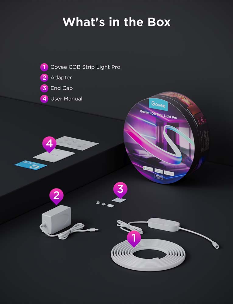 Govee COB Strip Light Pro (3 Meter)