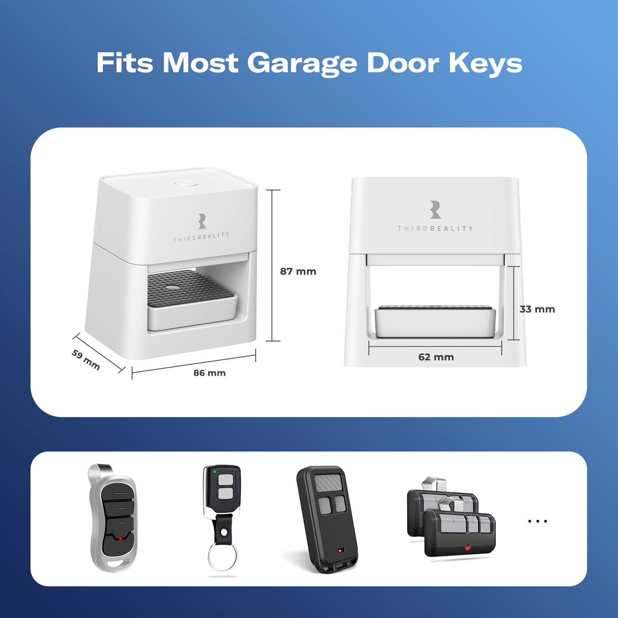 THIRDREALITY Smart Garage Door Opener - Matter