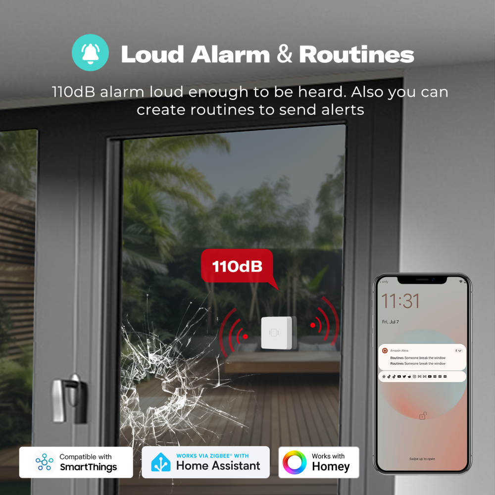 THIRDREALITY Vibration Sensor – Zigbee Vibration Sensor