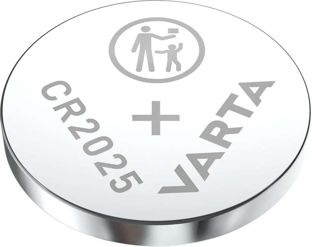 CR2025 Premium 3V Button Cell Battery (5-Pack) | Varta