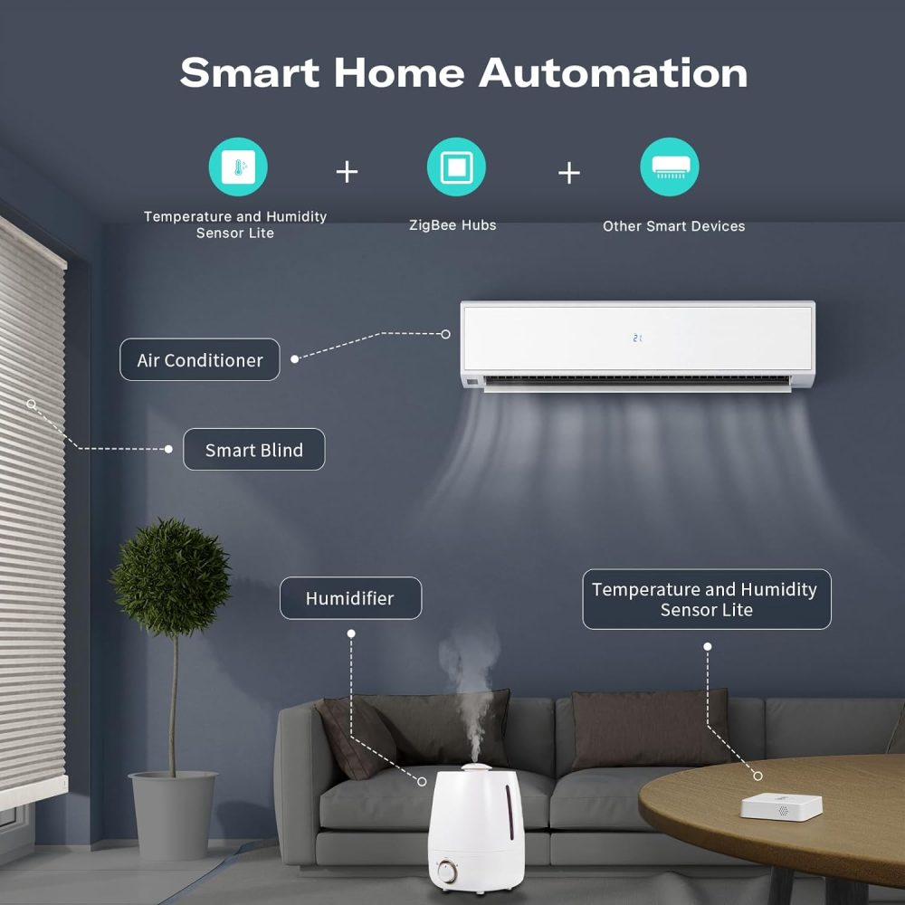 THIRDREALITY Temperature and Humidity Sensor Lite – Zigbee Climate Sensor