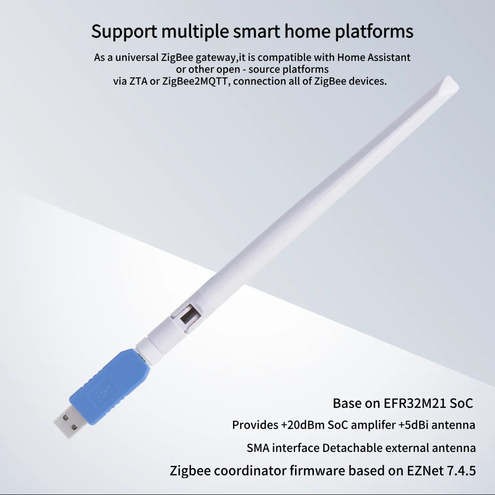 DIYANI Smart Dongle 1P - Zigbee 3.0 coördinator & Thread‑ready