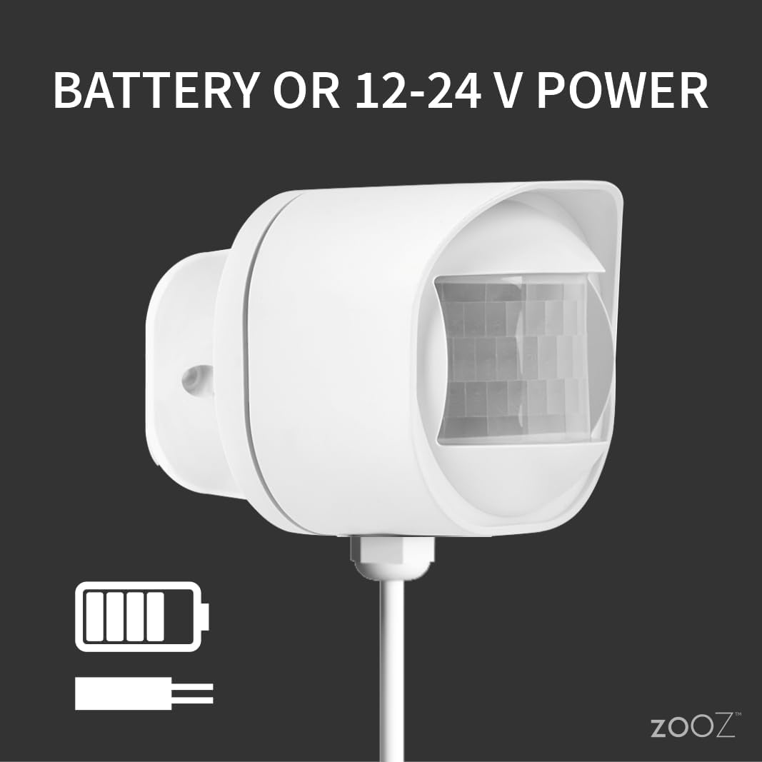 Zooz Outdoor Motion Sensor | ZSE70 | Z-Wave Plus 800 EU Series
