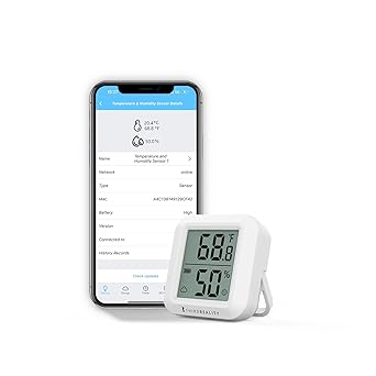 THIRDREALITY Temperature and Humidity Sensor with LCD Display – Zigbee
