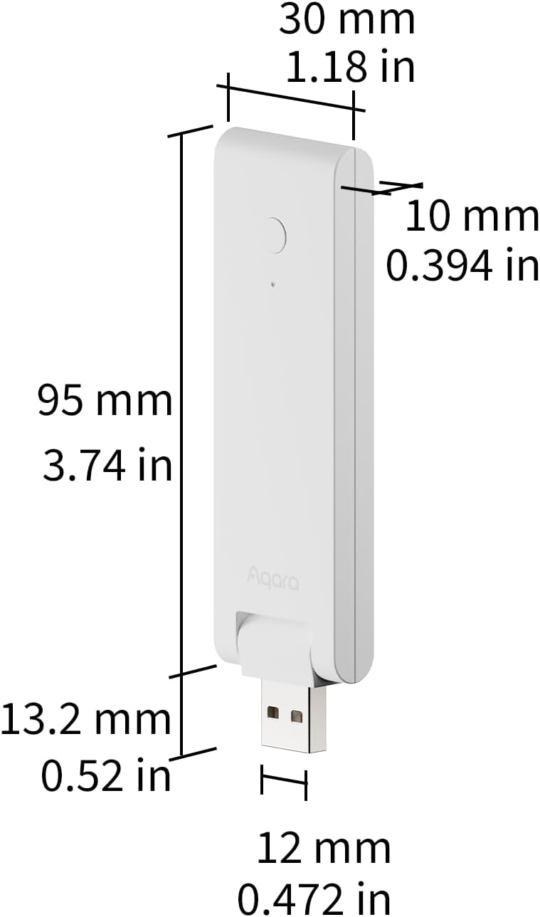 Aqara Hub M100 afmetingen