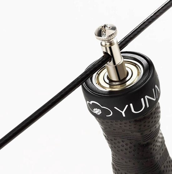 Yunmai Sport Jump Rope | Adjustable Speed Rope with Ball Bearings | With or Without Removable Weights