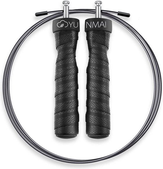 Yunmai Sport Jump Rope | Adjustable Speed Rope with Ball Bearings | With or Without Removable Weights