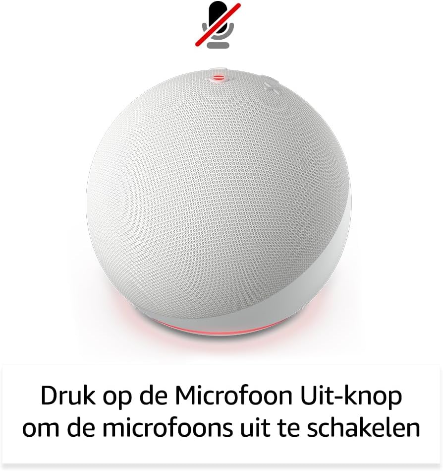 Amazon Echo Dot (5e generatie, 2022 release | Imposant geluid | Smartspeaker met wifi, bluetooth en Alexa (spreekt Nederlands) | Antraciet