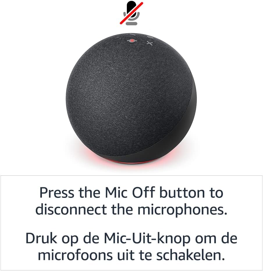 Echo (4e generatie) | Smart Home HUB / Speaker met Zigbee en Alexa
