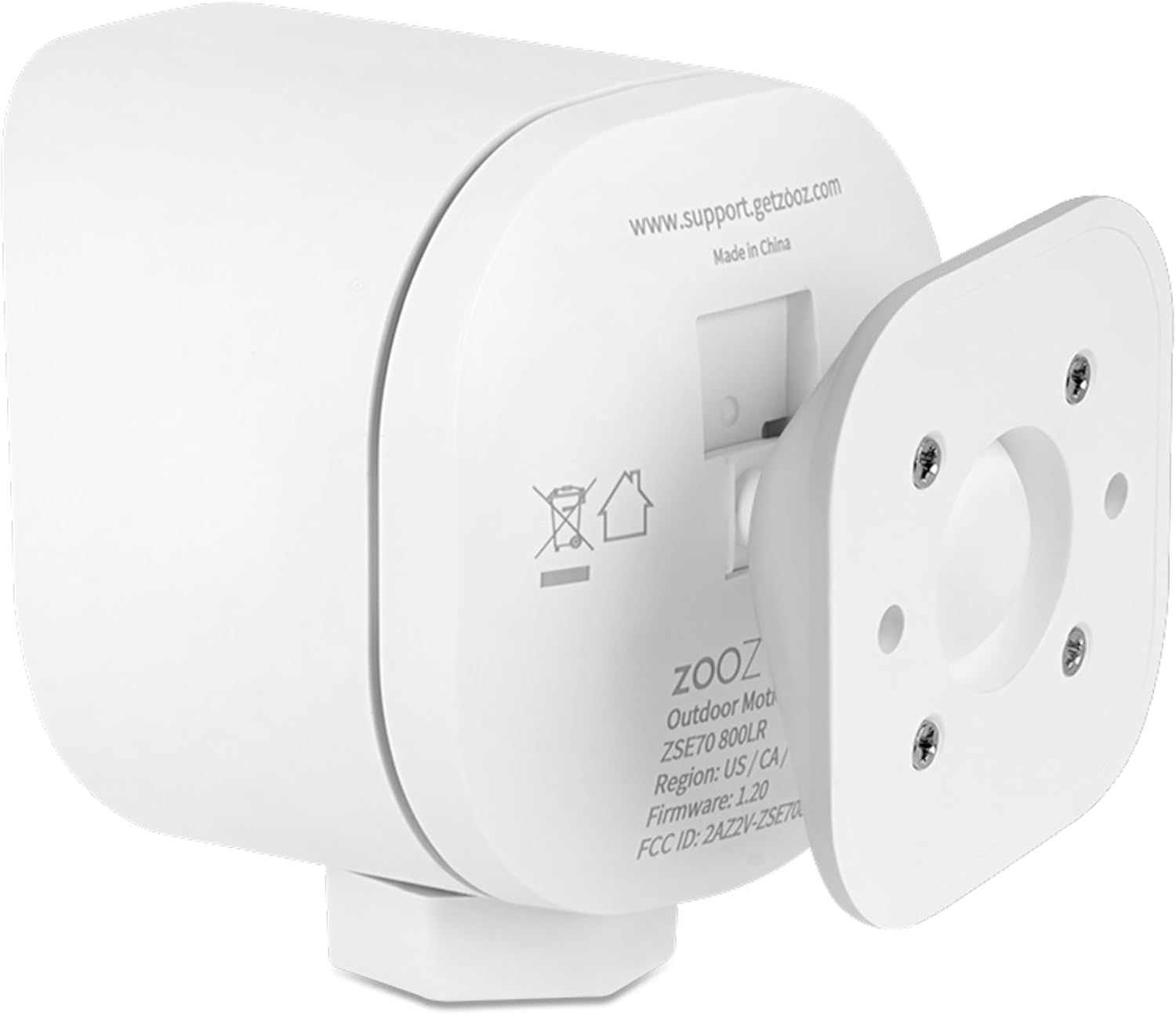Zooz Outdoor Motion Sensor | ZSE70 | Z-Wave Plus 800 EU Series