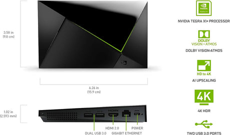 Nvidia Shield TV Pro Mediastreamer geschikt voor 4K HDR
