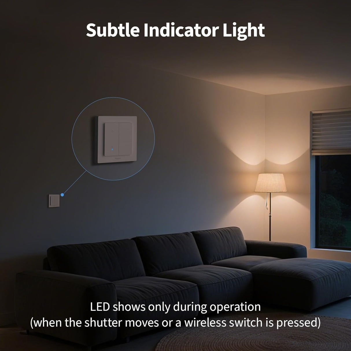 Aqara Shutter Switch H2 Kit – Slimme Rolluikschakelaar | EU