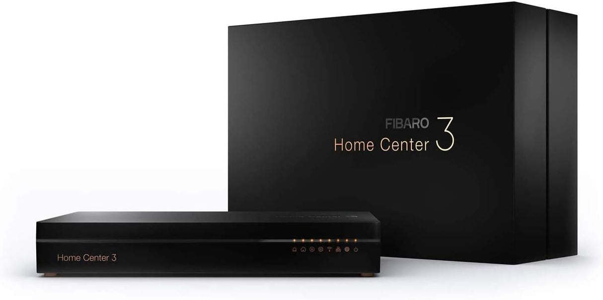 Fibaro FGHC3 Home Center 3 Bedieningspaneel, Zwart, 1 Stuk
