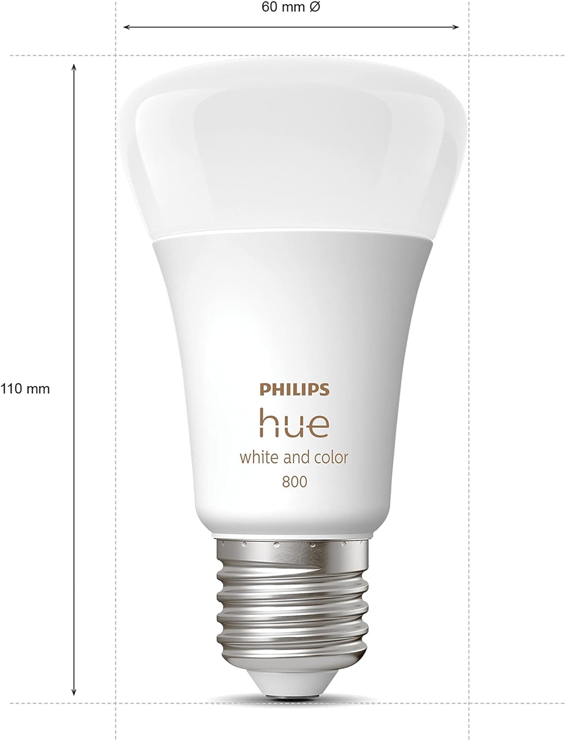Philips Hue White and Color E27 800lm Duo pack