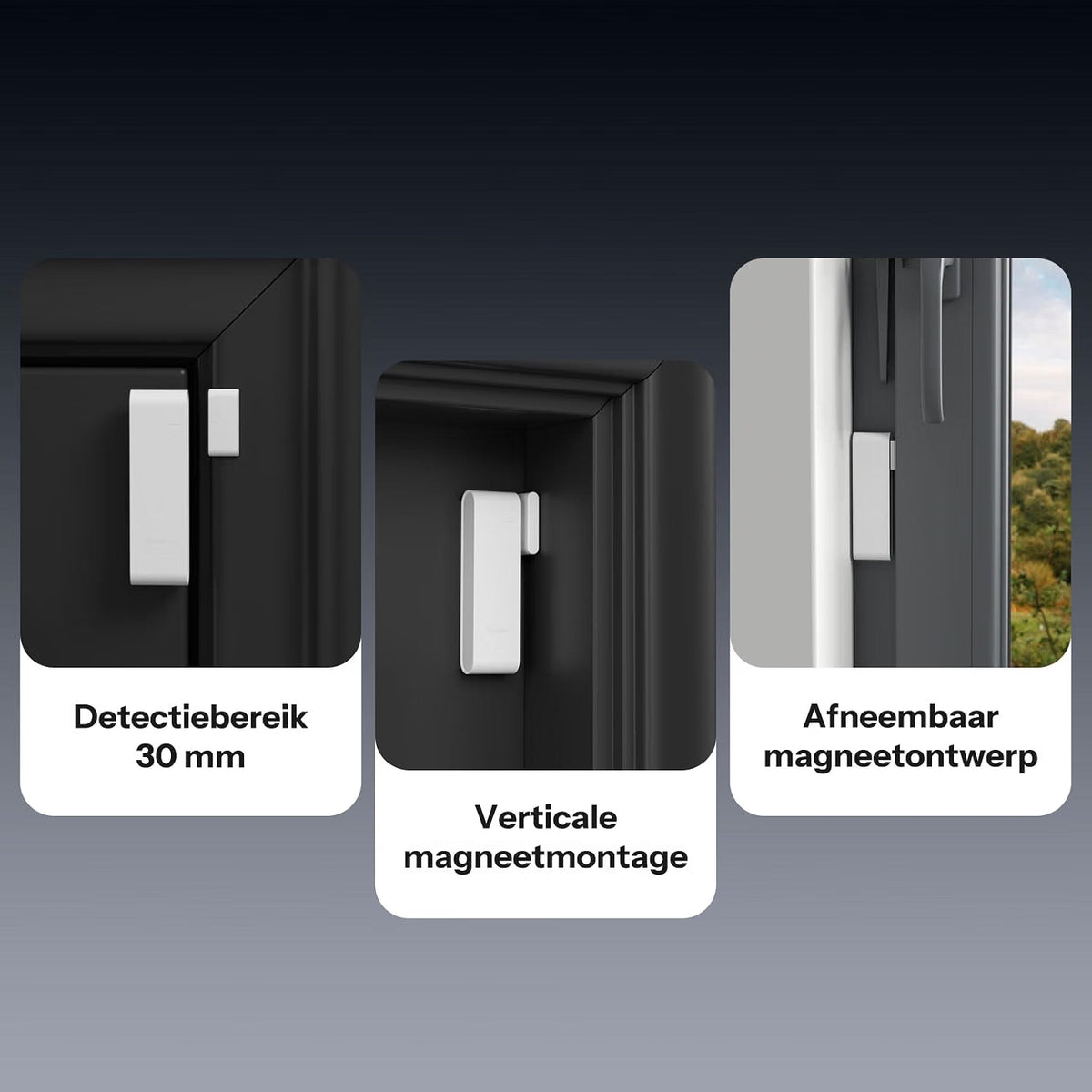 Sonoff SNZB-04PR2 SenseGuard Gen2 | Slanke Zigbee Deur/Raamsensor