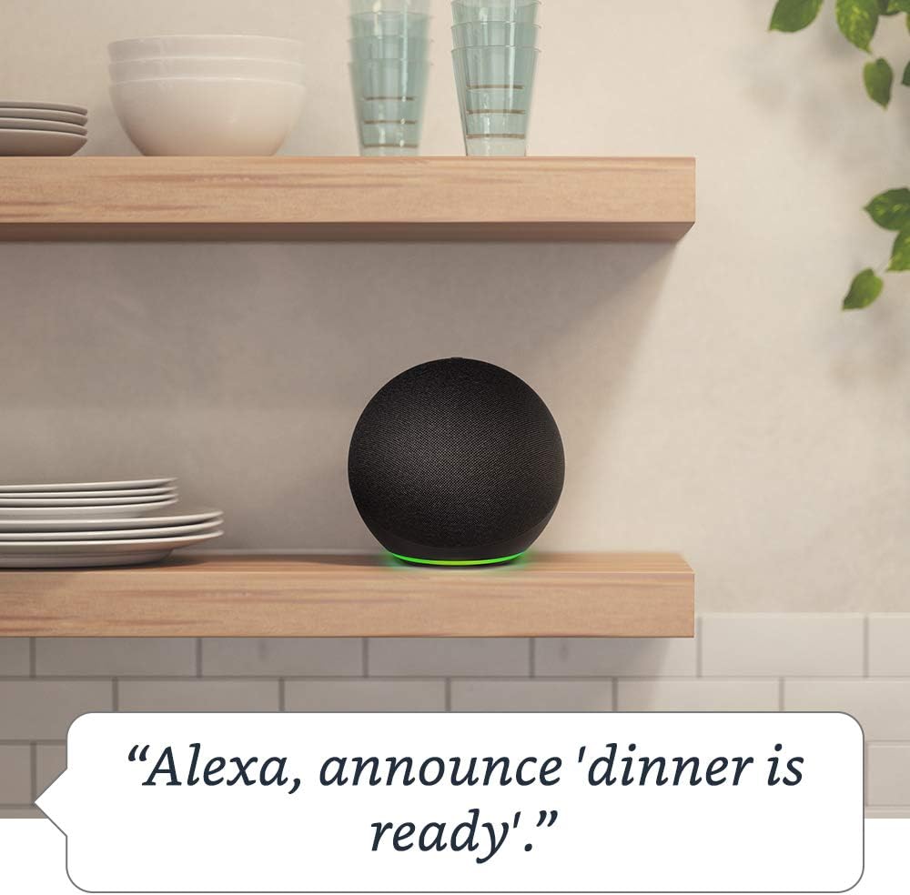 Echo (4e generatie) | Smart Home HUB / Speaker met Zigbee en Alexa