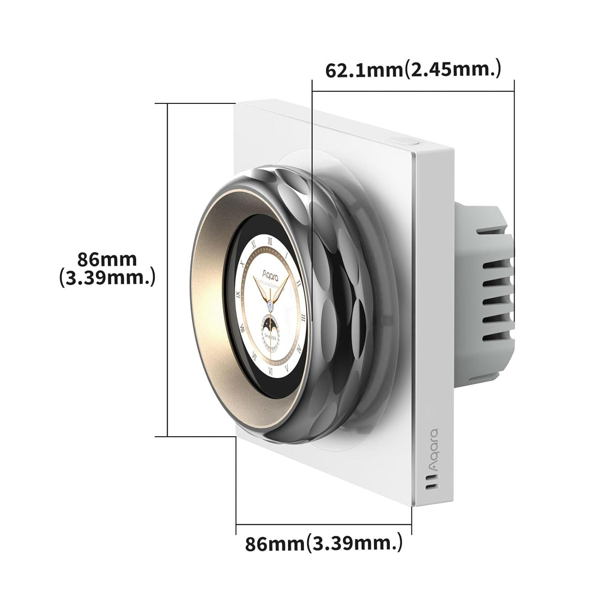 Aqara Touchscreen Dial V1 | Slimme muurschakelaar met touchscreen en draaiknop