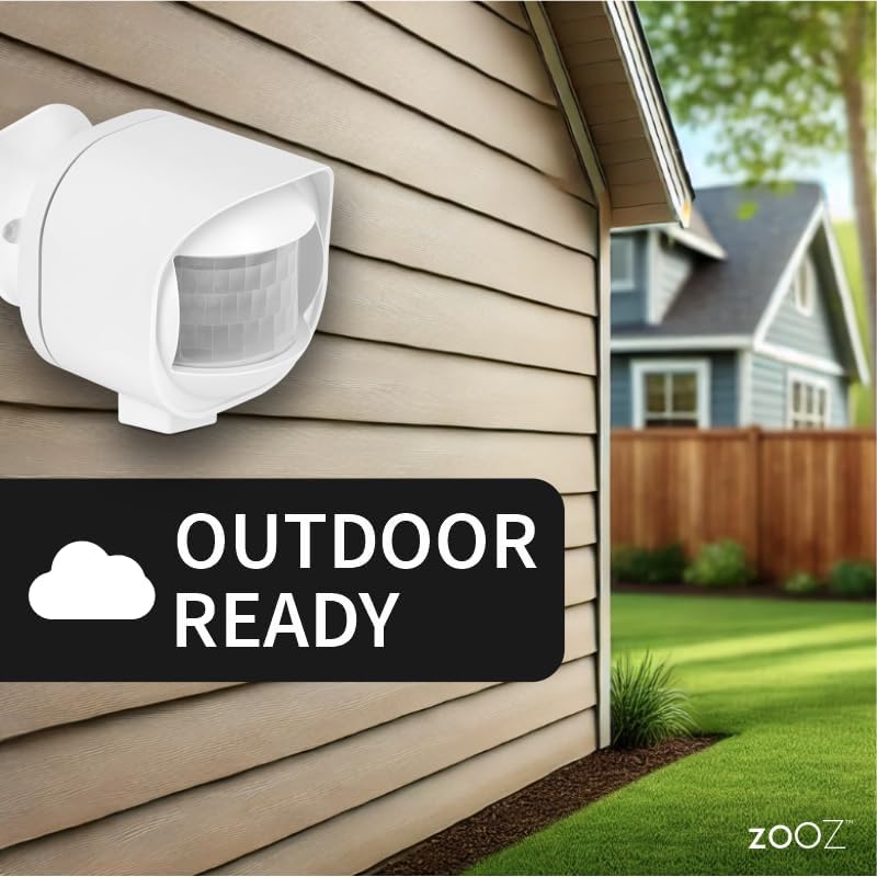 Zooz Outdoor Motion Sensor | ZSE70 | Z-Wave Plus 800 EU Series