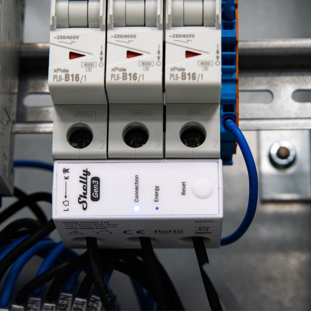 Shelly 3EM 63T | 3-Fase Energiemeter