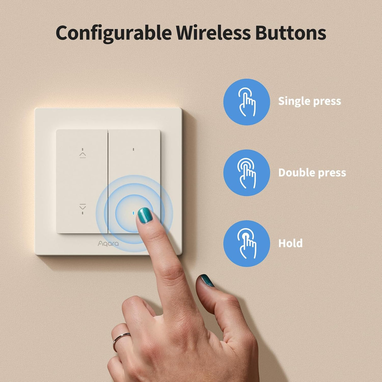Aqara Shutter Switch H2 Kit – Slimme Rolluikschakelaar | EU