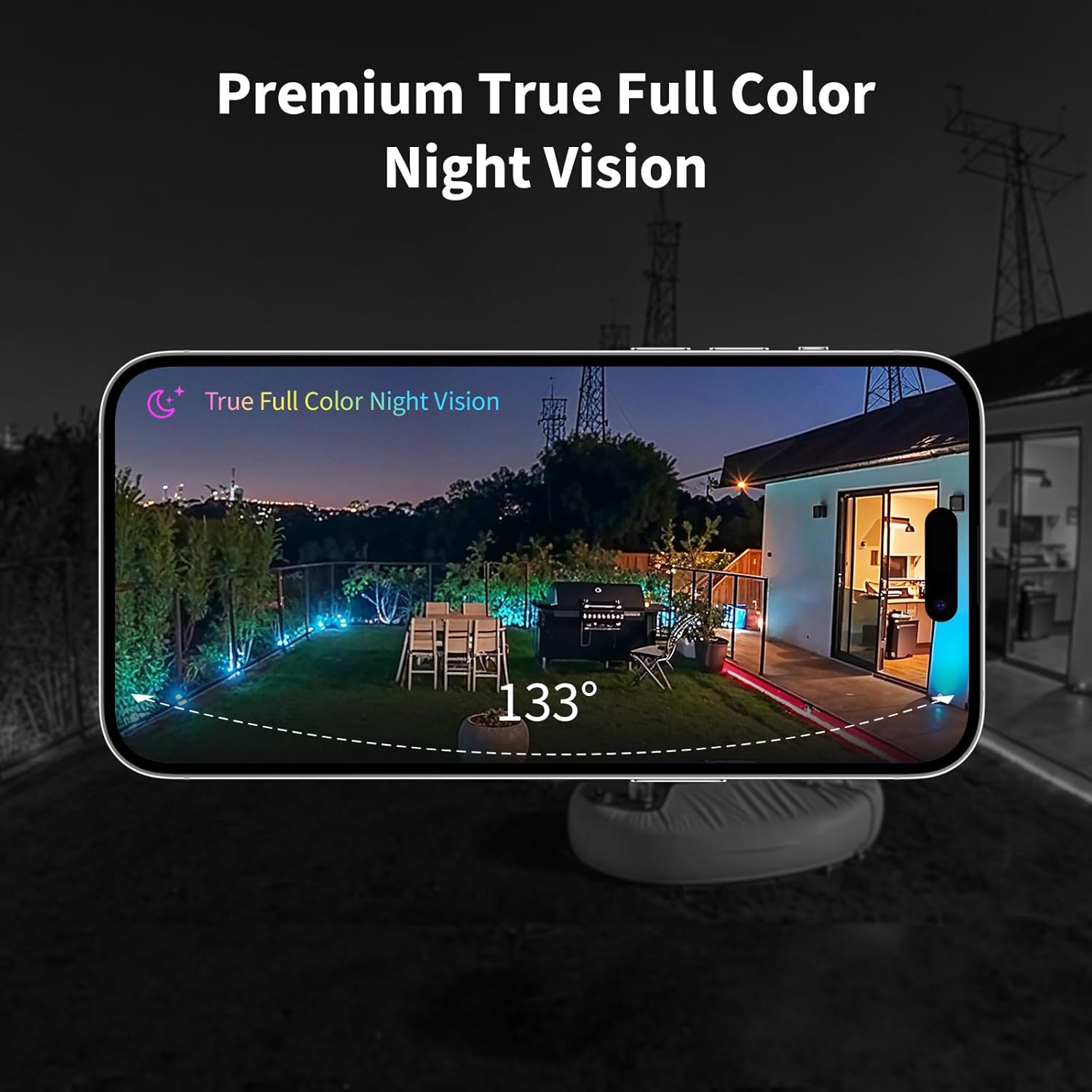 Aqara 4MP Camerahub G5 Pro WIFI, Echte Kleur Nachtzicht Beveiligcamera Buiten, 2,4/5Ghz WiFi, HomeKit Beveiligvideo, Thread-Grens Router, Lokale Detectie, Thread/Zigbee, Steunt Alexa, Google (Grijs)