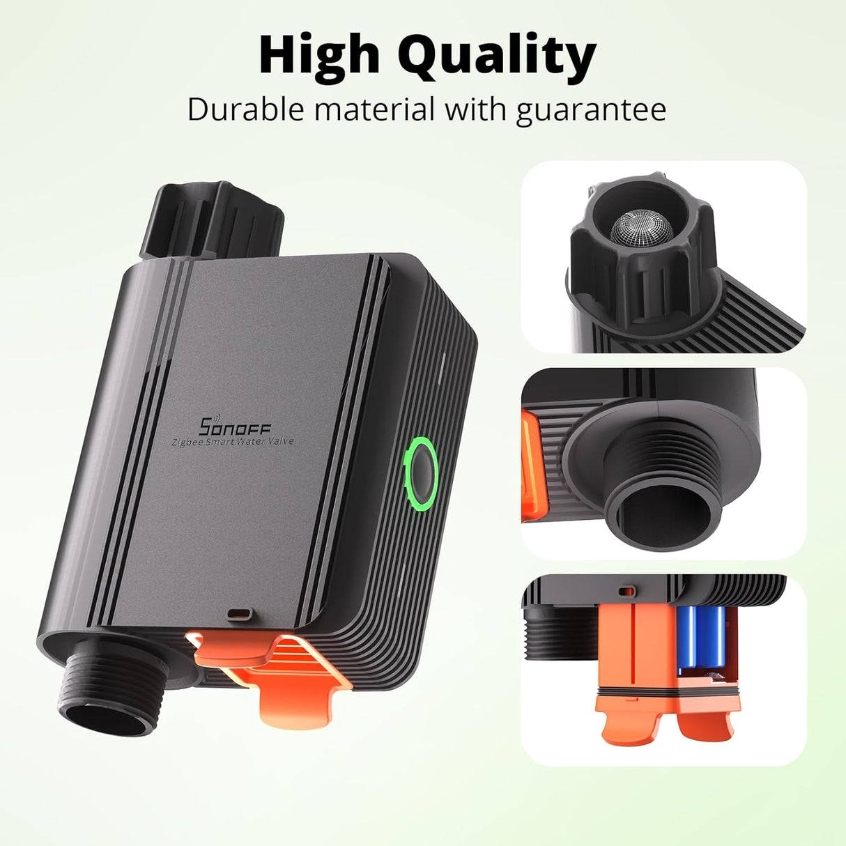 SONOFF Irrigation Computer, App Controlled Automatic Irrigation System with Scheduling and Quantity Control, Requires Zigbee 3.0 Hub, Compatible with Amazon Alexa and Home Assistant