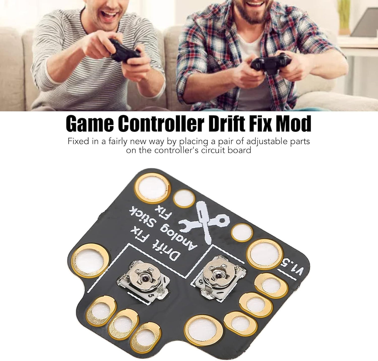 PS4 PS5 Xbox One S/X | Analog Stick Drift Fix Board (2 Pieces)